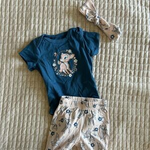 Light Pink and Blue Bambi outfit